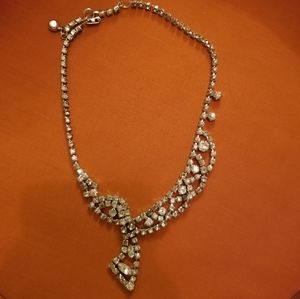 Vintage rhinestone necklace